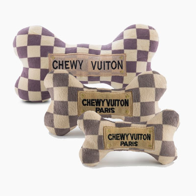 Checker Chewy Vuiton Knochen